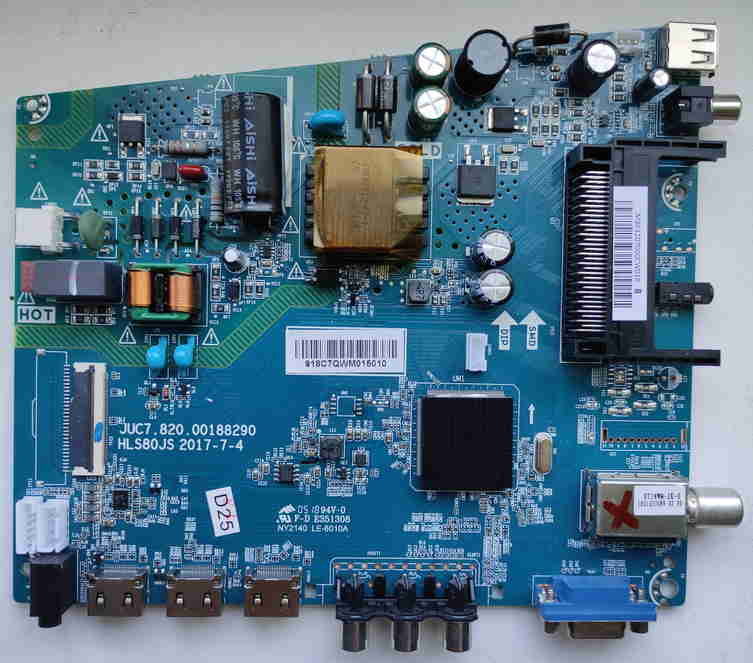 Прошивка телевизора DEXP F32D7200C